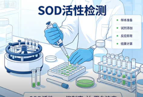 SOD活性怎么检测？SOD酶活检测方法与结果怎么看
