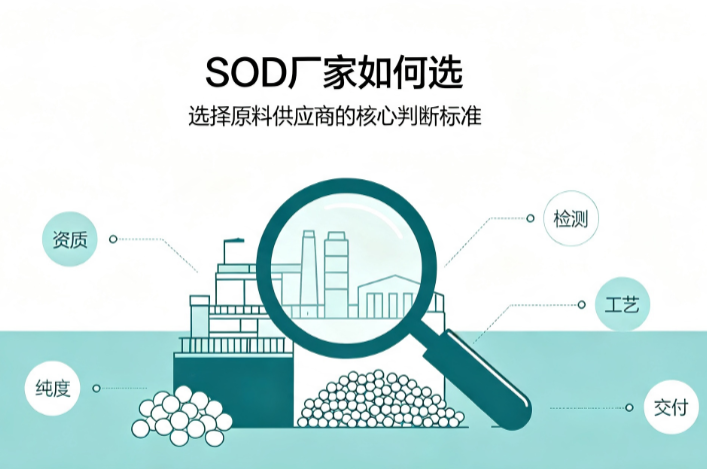 SOD原料厂家怎么选 SOD原料厂家怎么选
